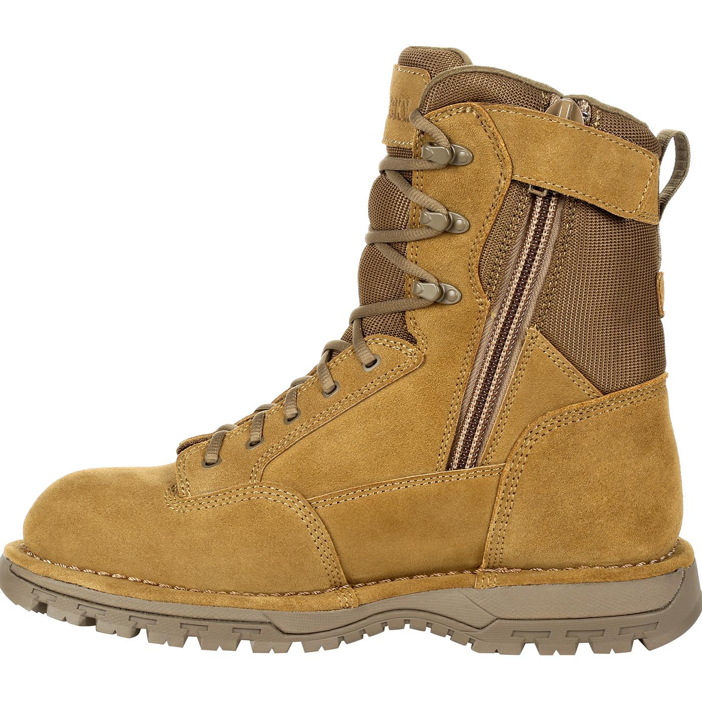 Rocky Portland 8" Side Zip Composite Toe Public Service Boot