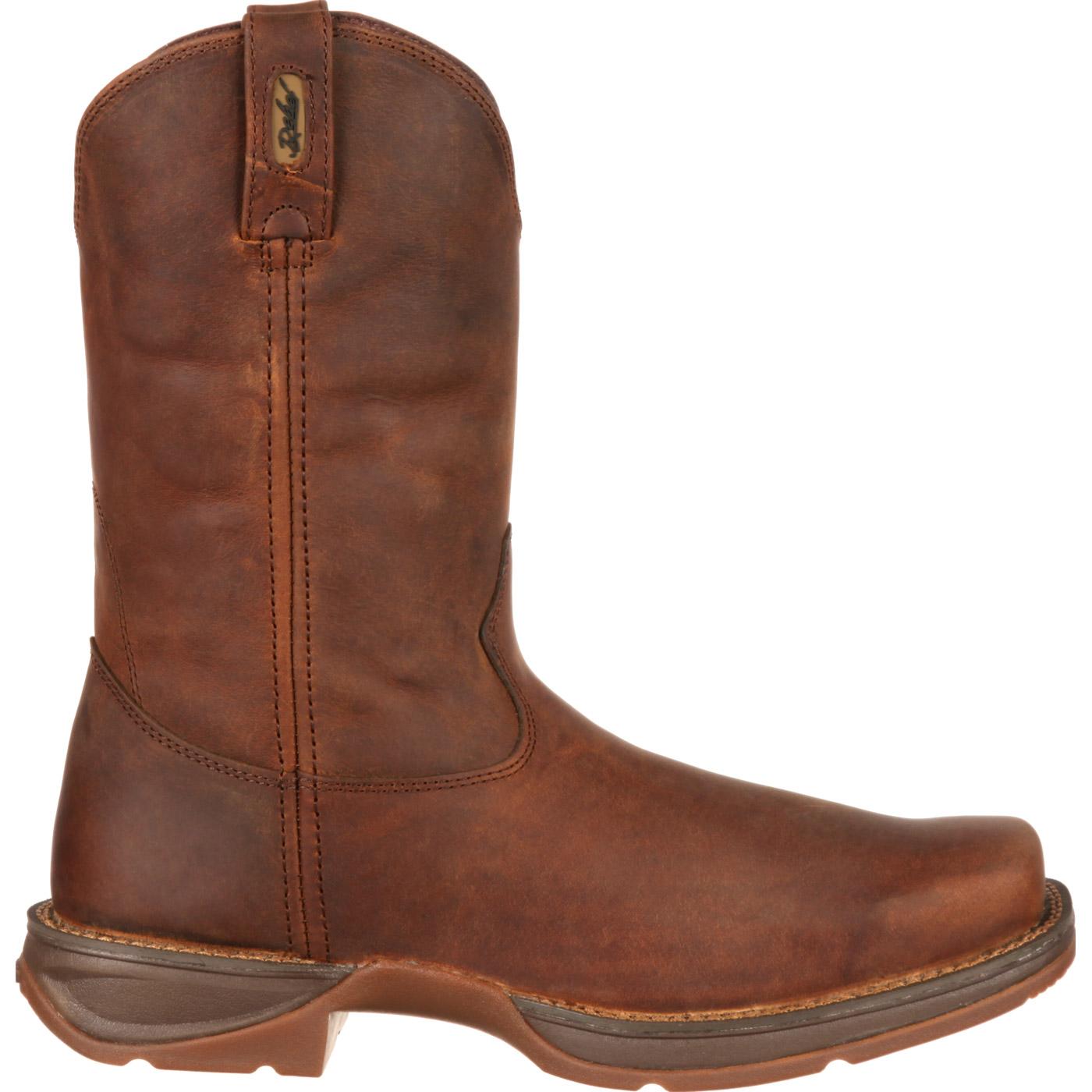 Rebel by Durango Brown Pull-On Western Boot