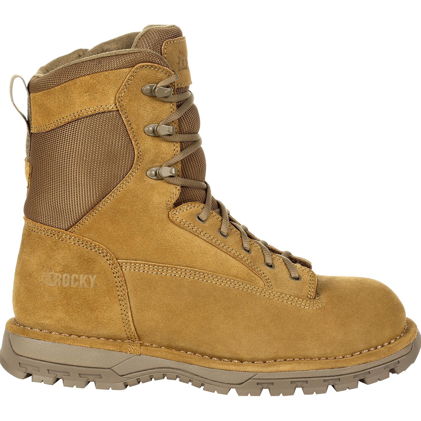 Rocky Portland 8" Side Zip Composite Toe Public Service Boot