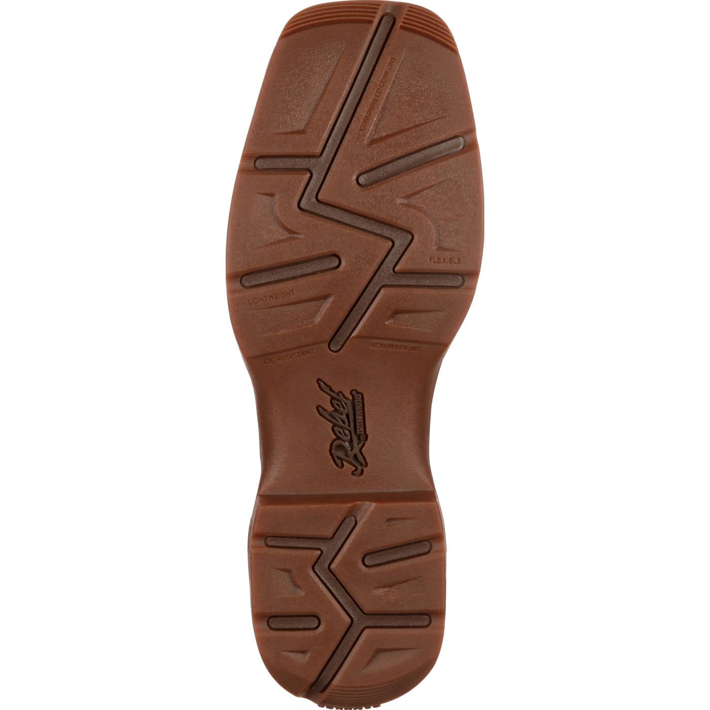 Rebel by Durango Brown Pull-On Western Boot