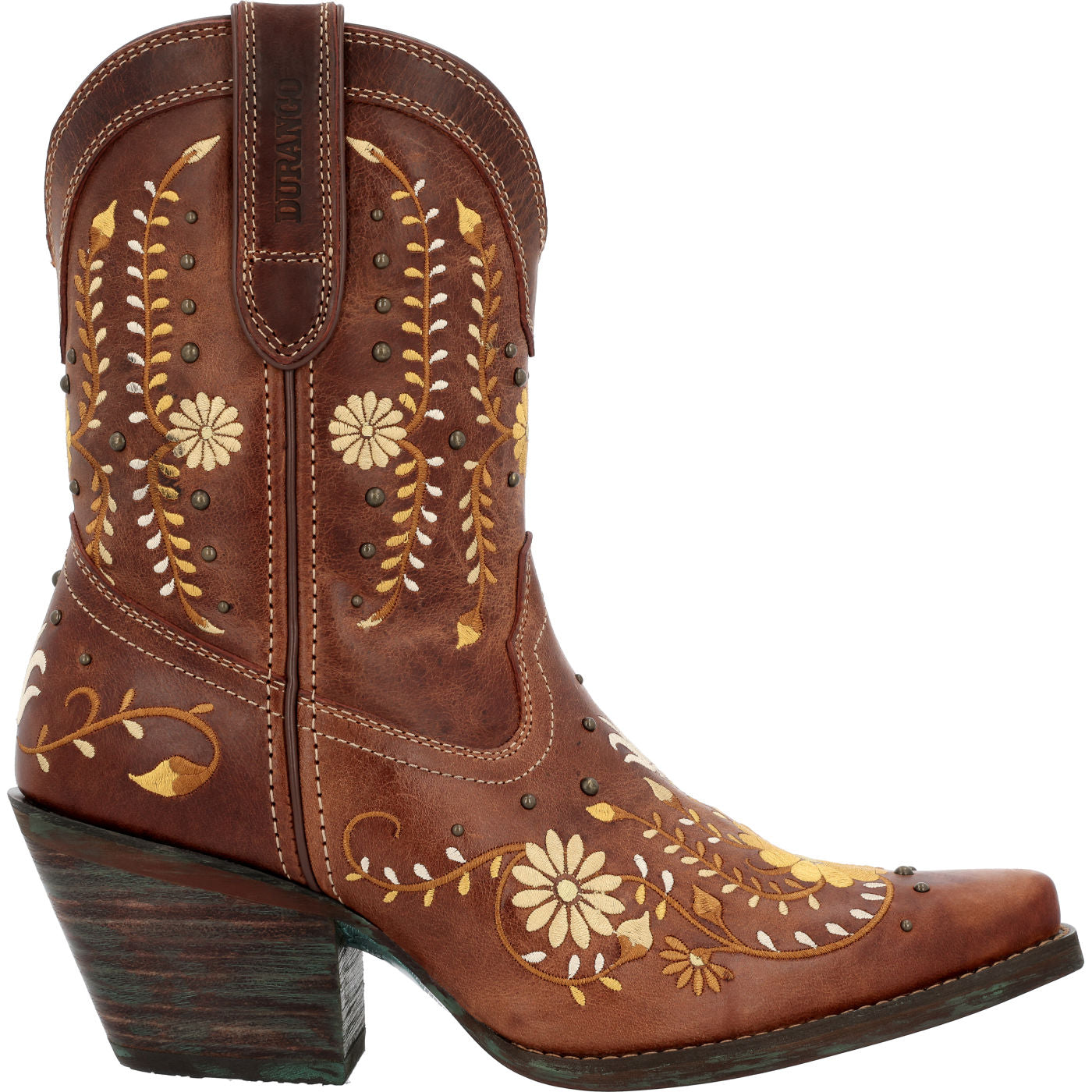 Crush by Durango Womens Golden Wildflower Western Boot
