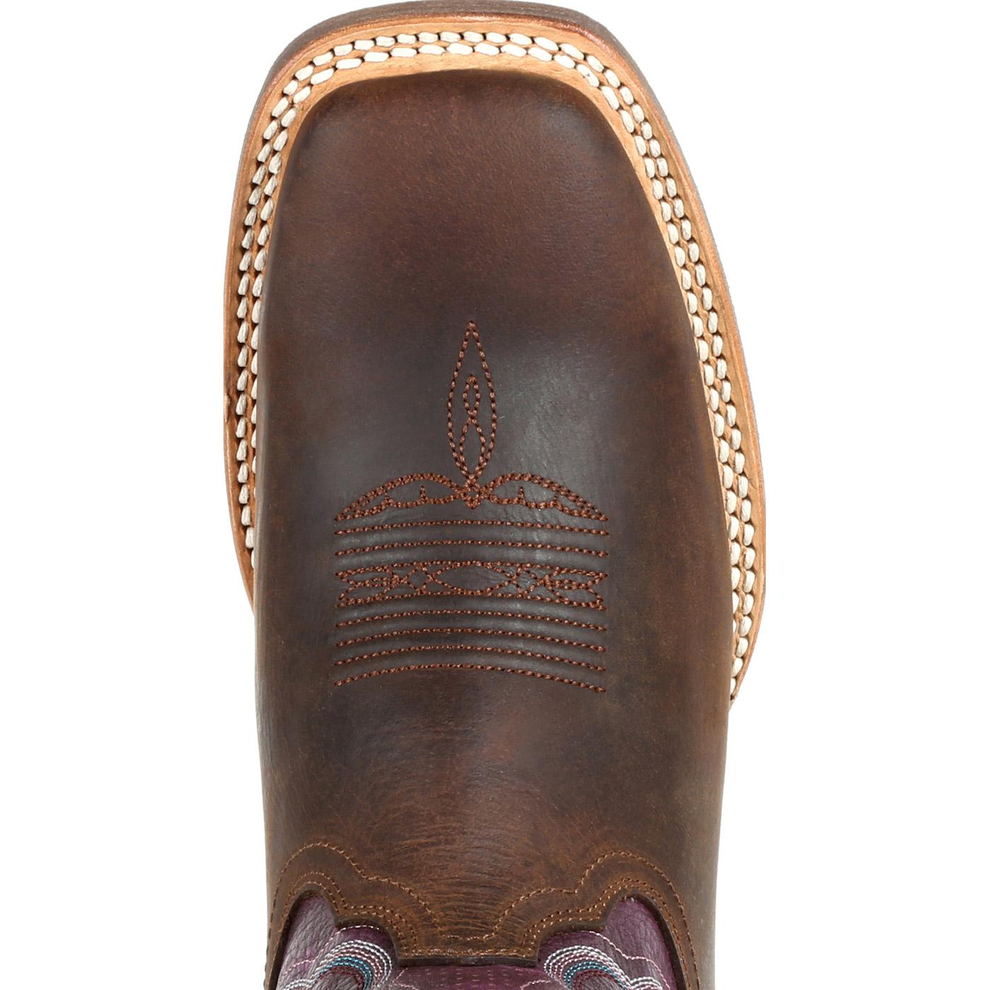 Durango Lady Rebel Pro Women's Ventilated Plum Western Boot