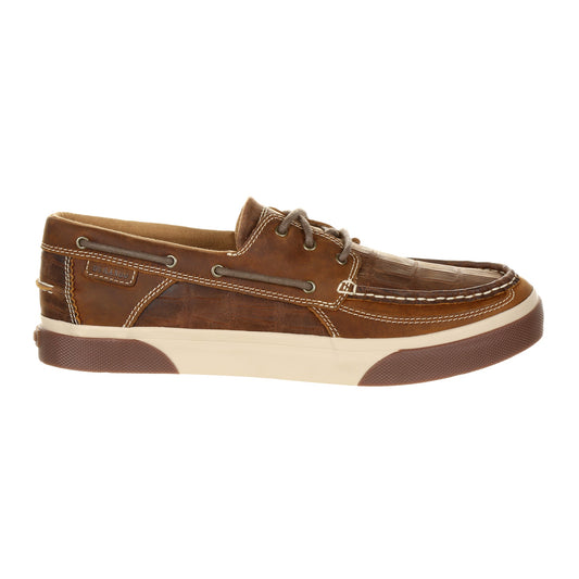 Durango Music City Men's Gator Emboss Boat Shoe