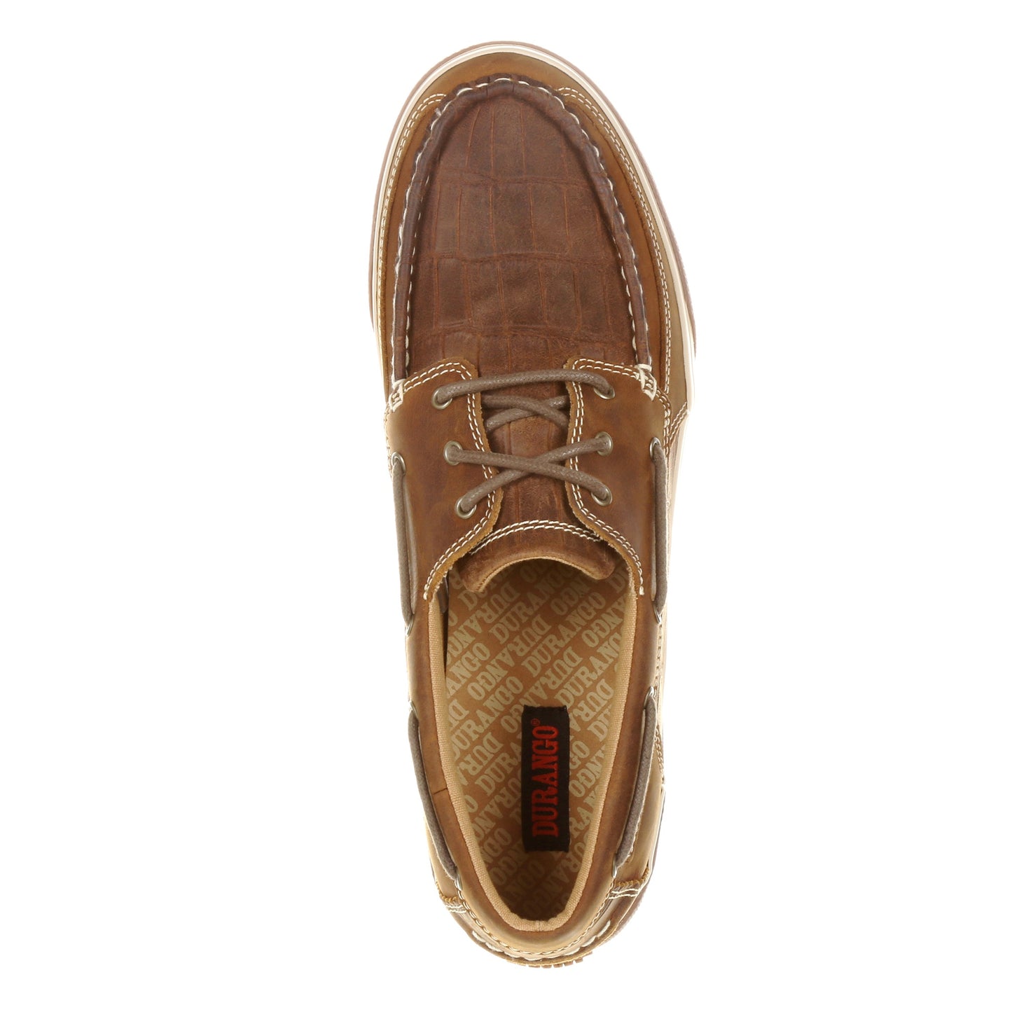 Durango Music City Men's Gator Emboss Boat Shoe