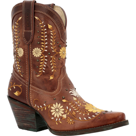 Crush by Durango Womens Golden Wildflower Western Boot