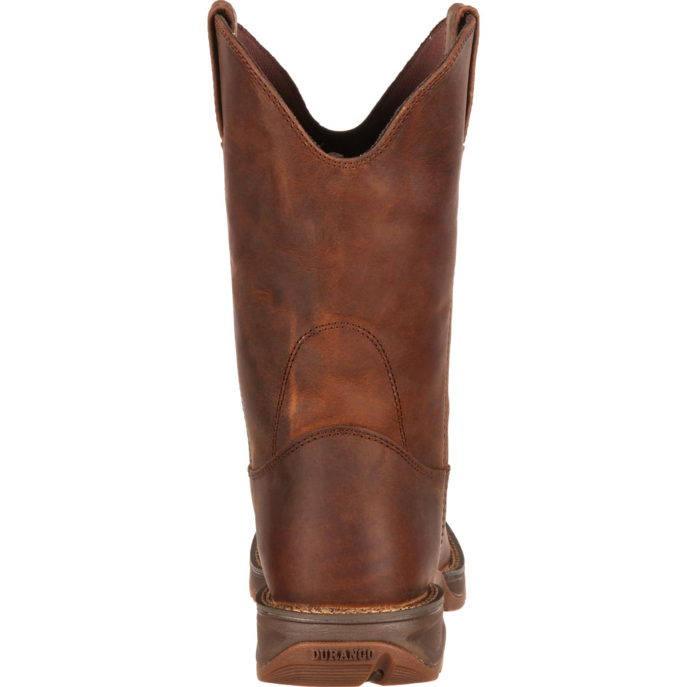 Rebel by Durango Brown Pull-On Western Boot