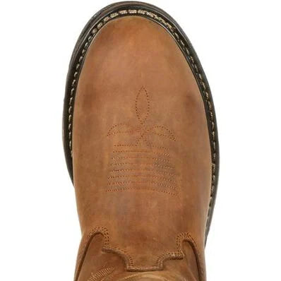 Rocky Original Ride Branson Roper Waterproof Western Boots
