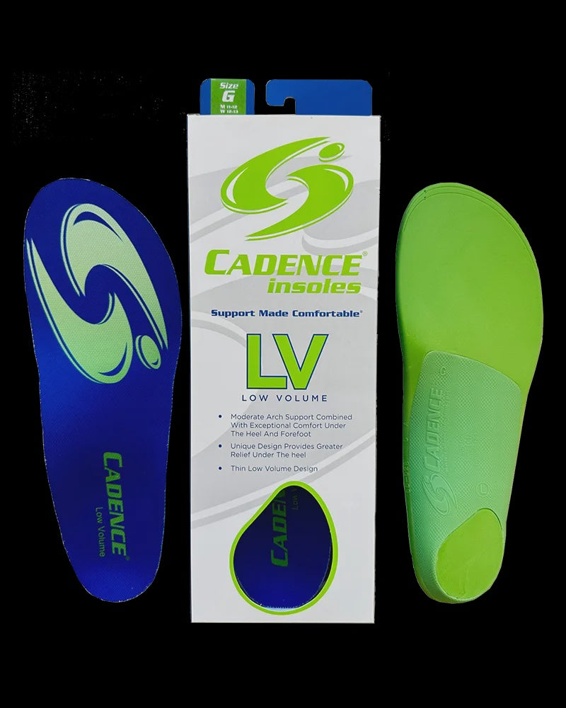 Cadence Insoles Low Volume