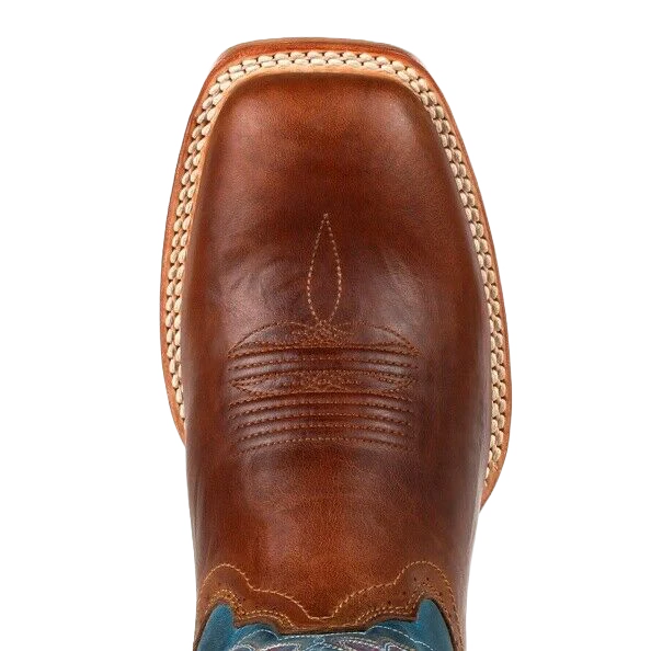 Durango® Ladies Arena Pro™ Brown Caribbean Blue Western Boots