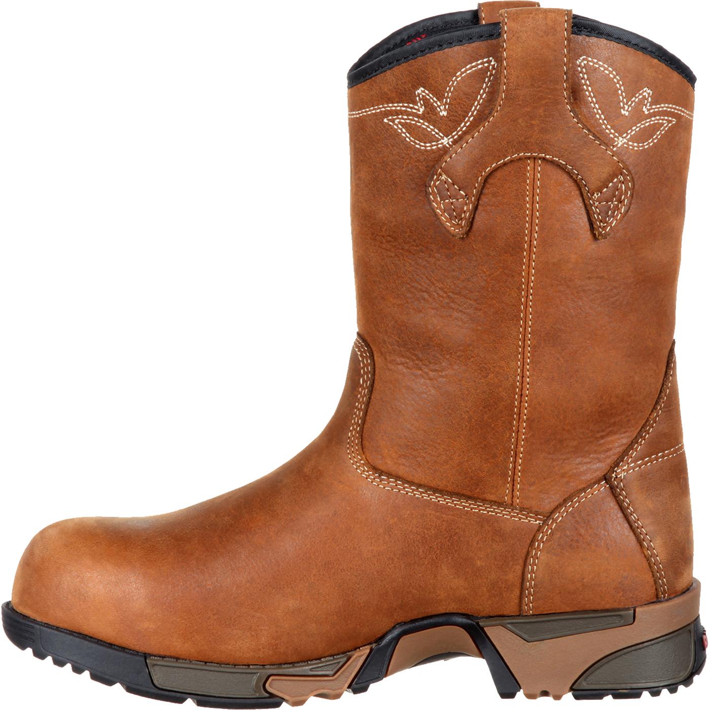 Rocky Aztec Womens Composite Toe Waterproof Work Pullon Boot