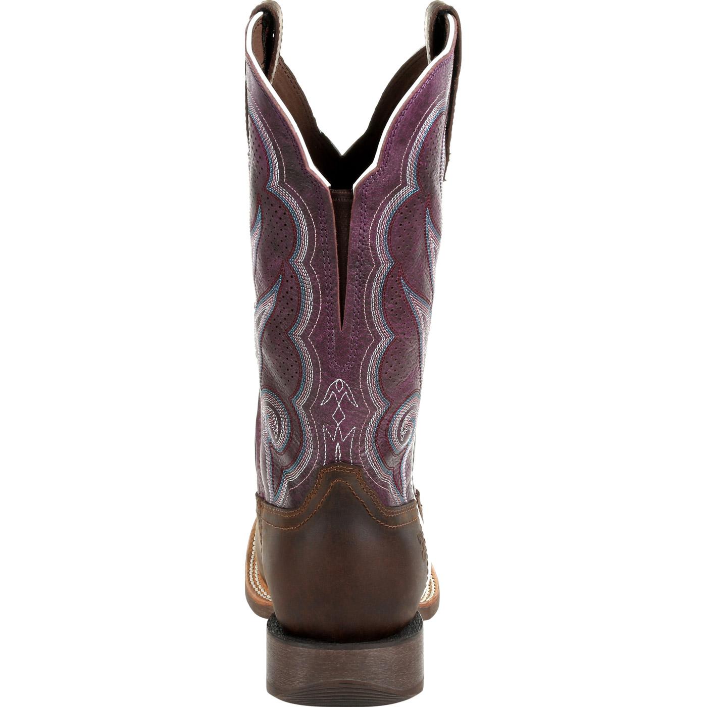 Durango Lady Rebel Pro Women's Ventilated Plum Western Boot
