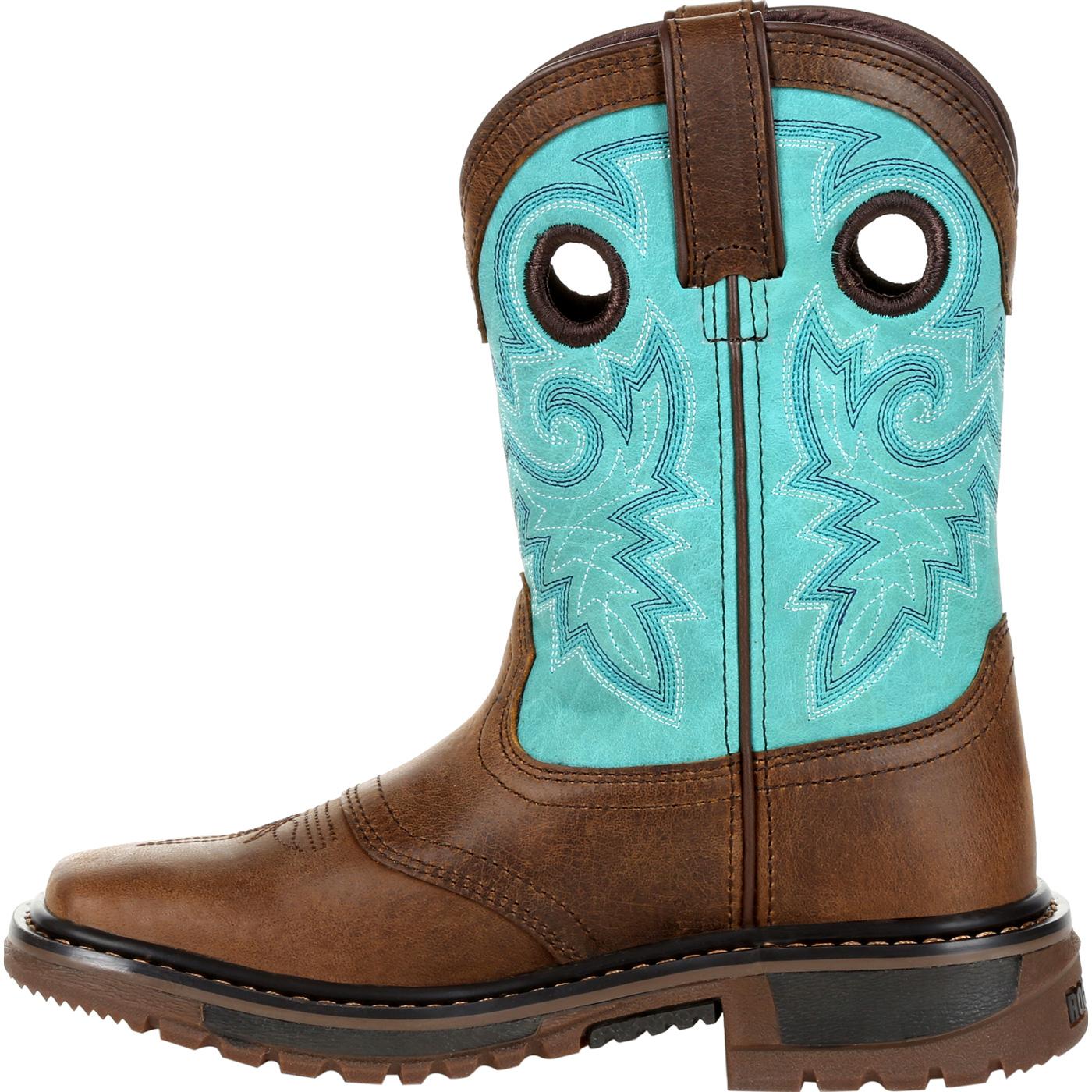 Rocky Big Kid's Original Ride FLX Western Boot
