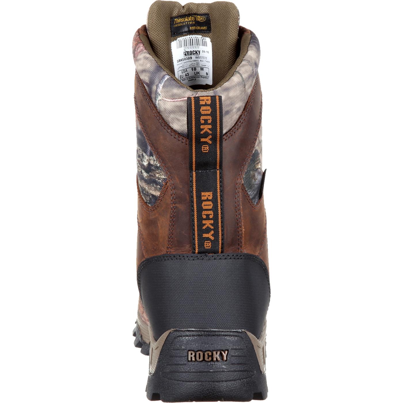 Rocky 1000 Gram Insulated Hunting Boots with 3M Thinsulate