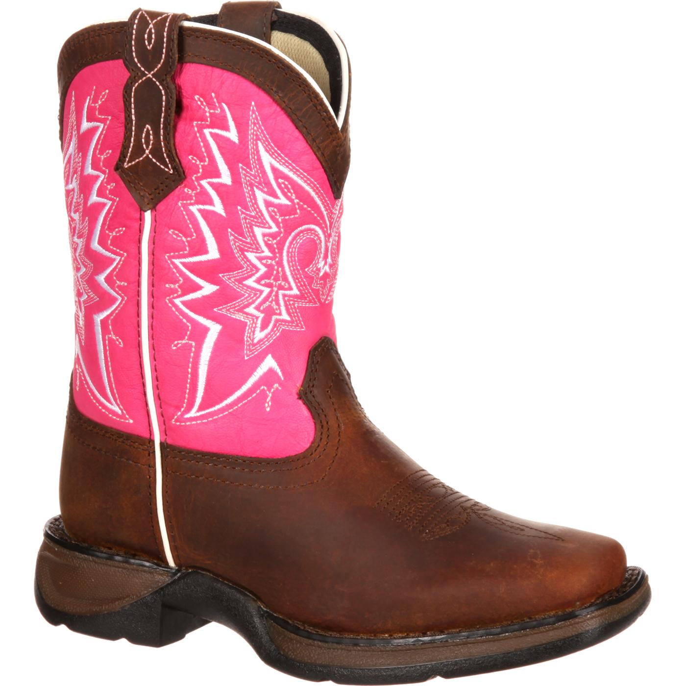 LIL' DURANGO Big Kid Let Love Fly Western Boot