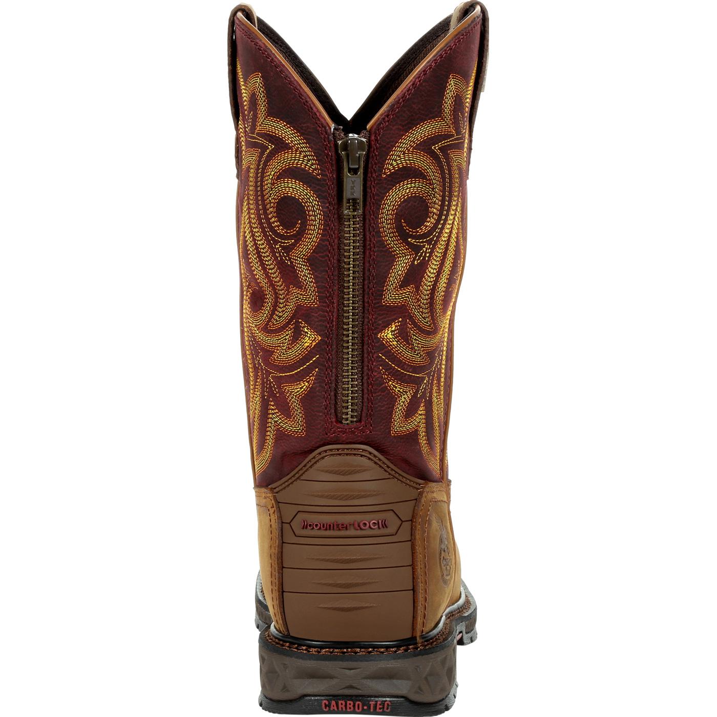 Georgia Boot Carbo-Tec LT Women's Steel Toe Waterproof Pull-On Work Boot