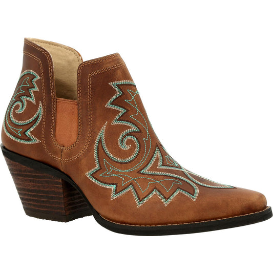 Crush by Durango Women's Golden Brown Western Fashion Bootie