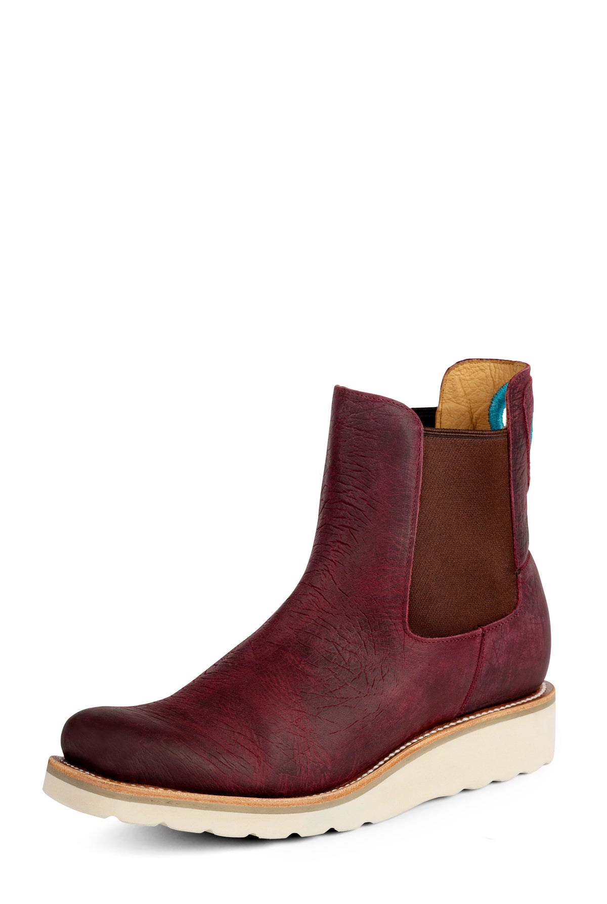 Macie Bean Pink Distressed Bison