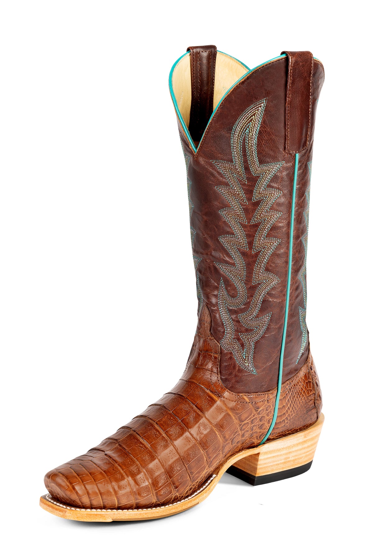 Macie Bean Cigar Pull Caiman Belly