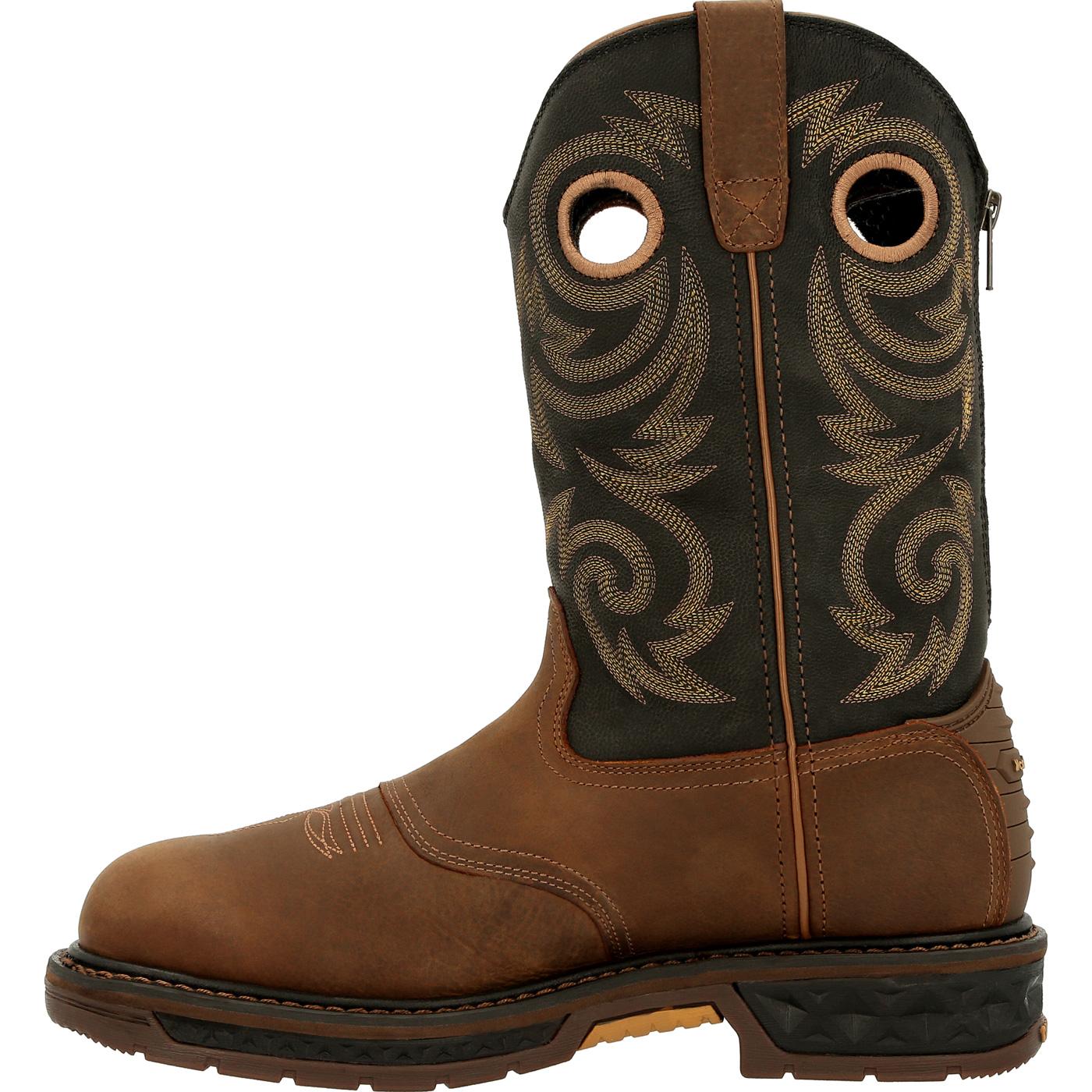 Georgia Boot Carbo-Tec LT Waterproof Pull-On Work Boot