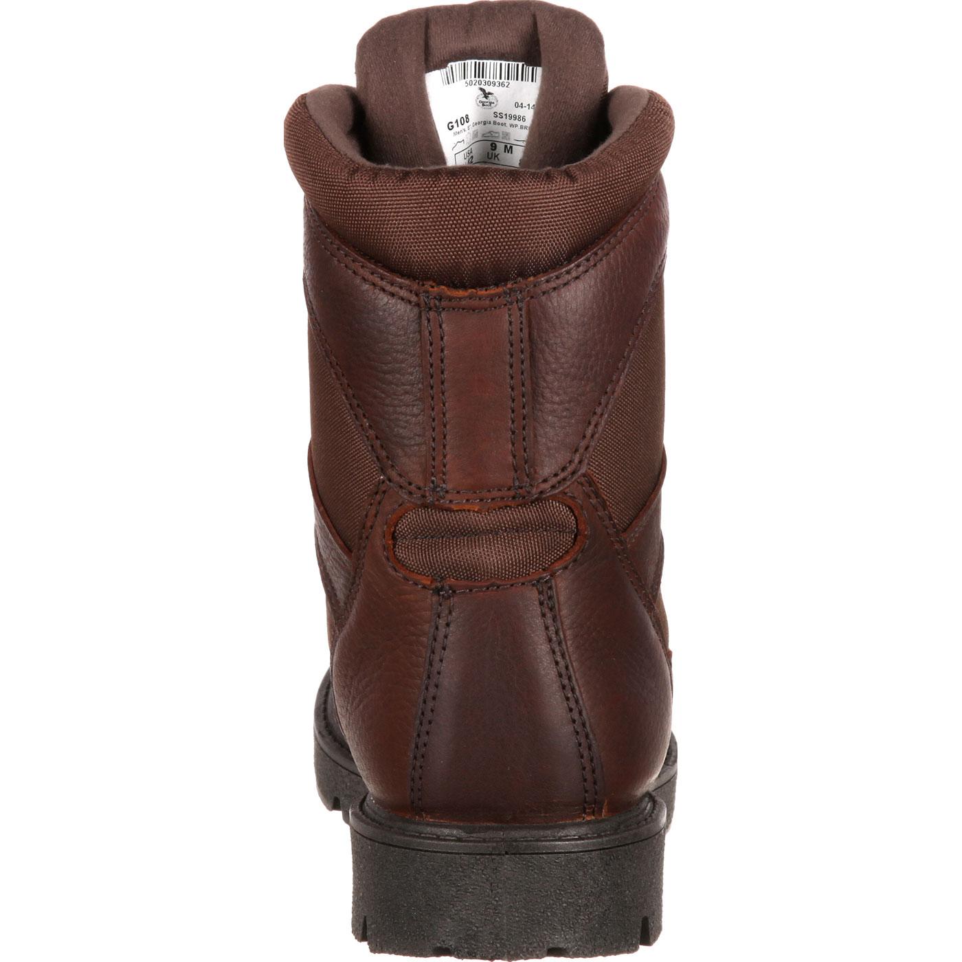 Georgia Boot Homeland Steel Toe Waterproof Work Boot
