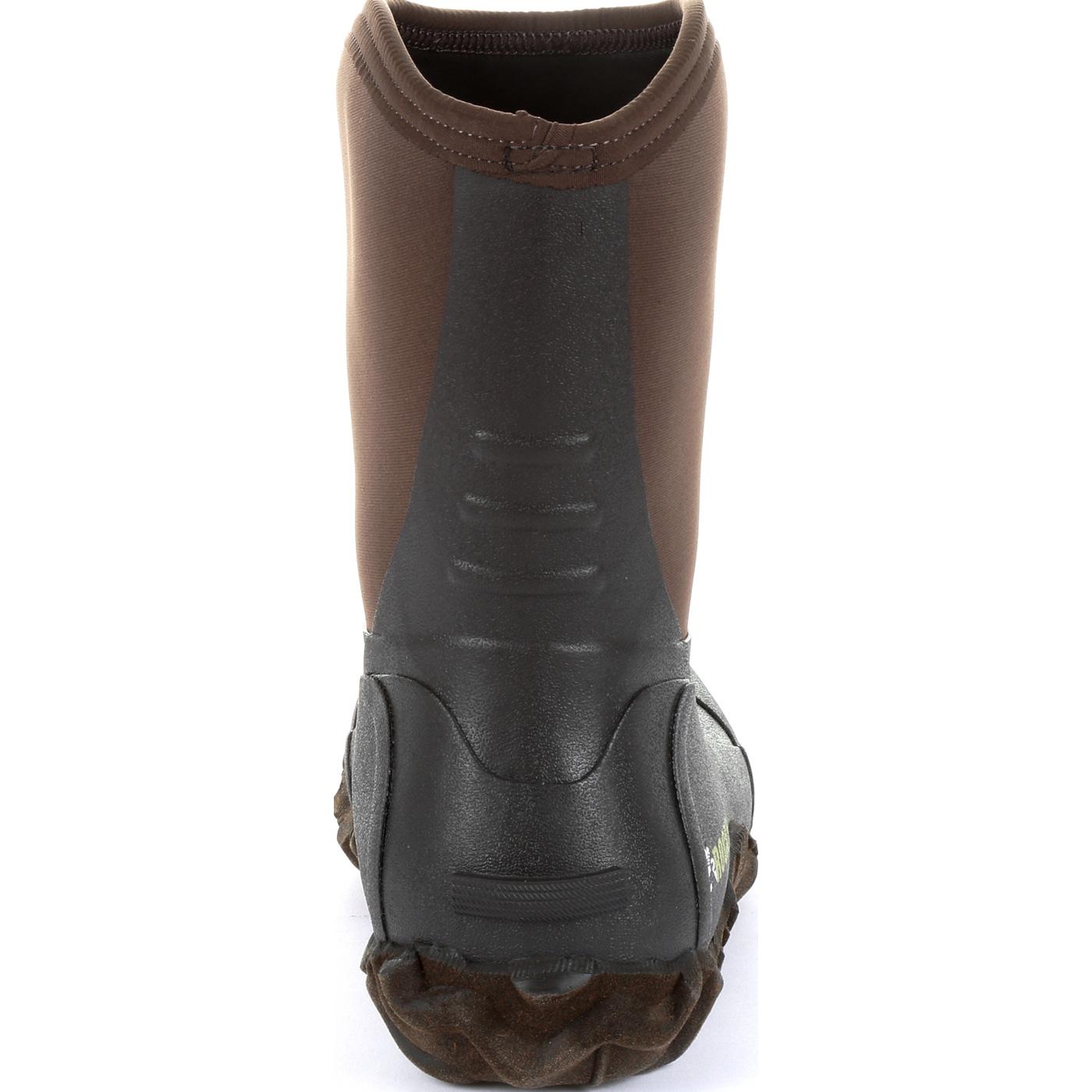 Rocky Core Chore Brown Rubber Outdoor Boot
