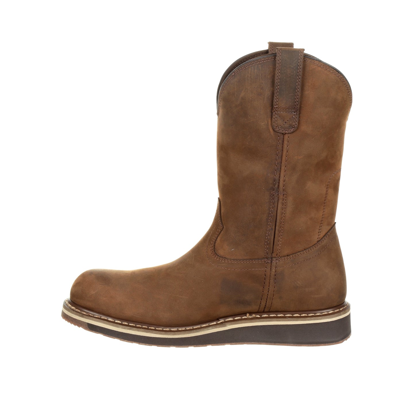 Rocky Cody Steel Toe Waterproof Brown Western Boot