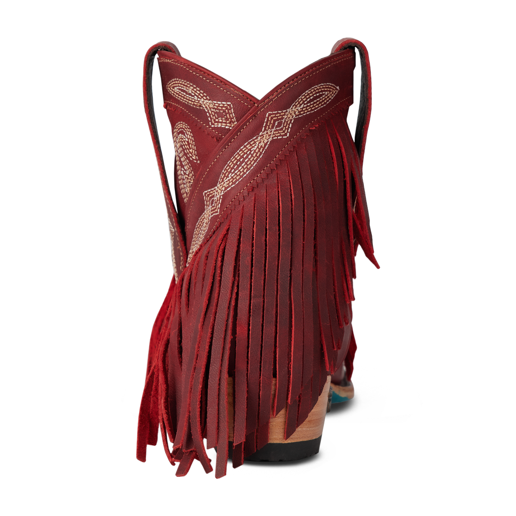 Senita Falls Bootie - Smoldering Ruby