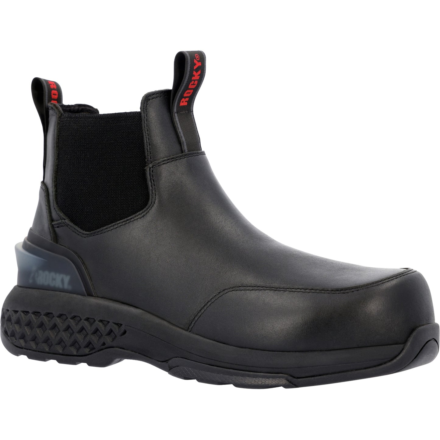 Rocky Code Red Station Slip On Boot Black