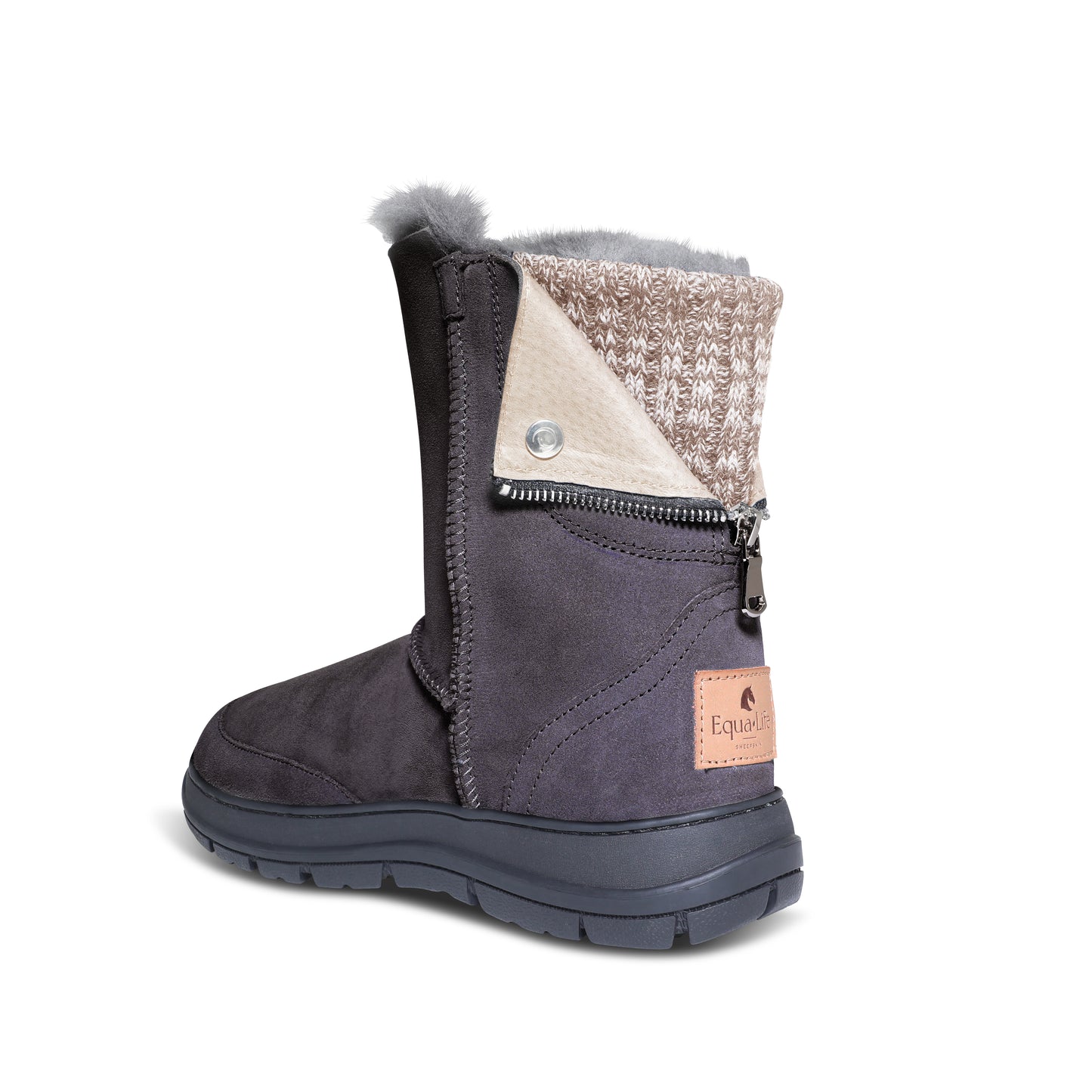 EquaCOZY Ugg Grey / With Zip