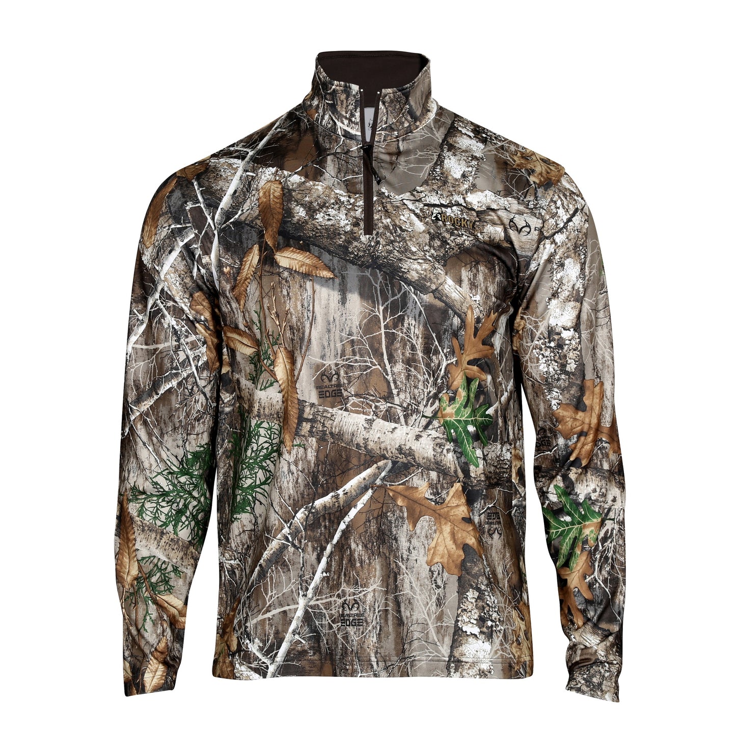 Rocky Camo Fleece Zip Shirt