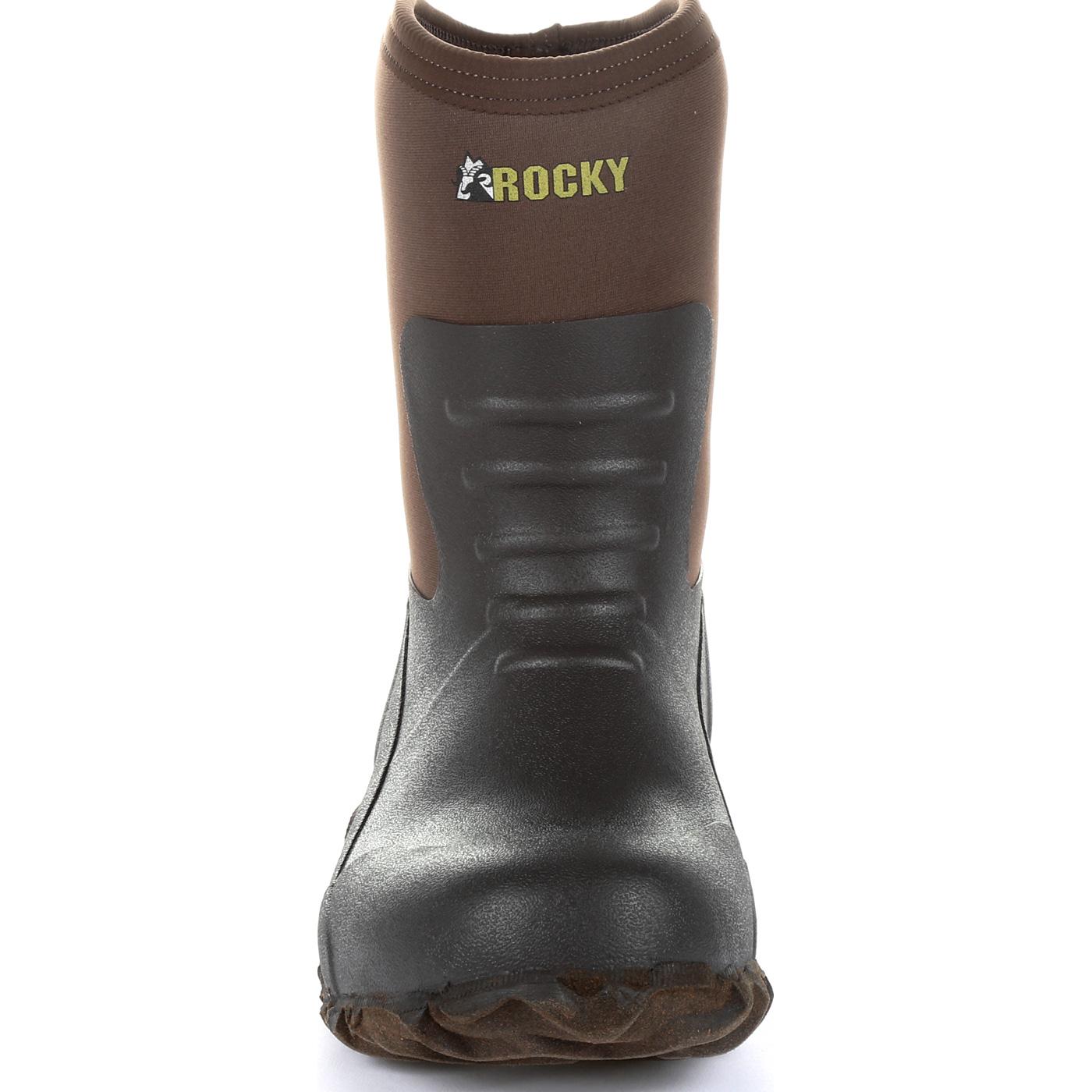 Rocky Core Chore Brown Rubber Outdoor Boot