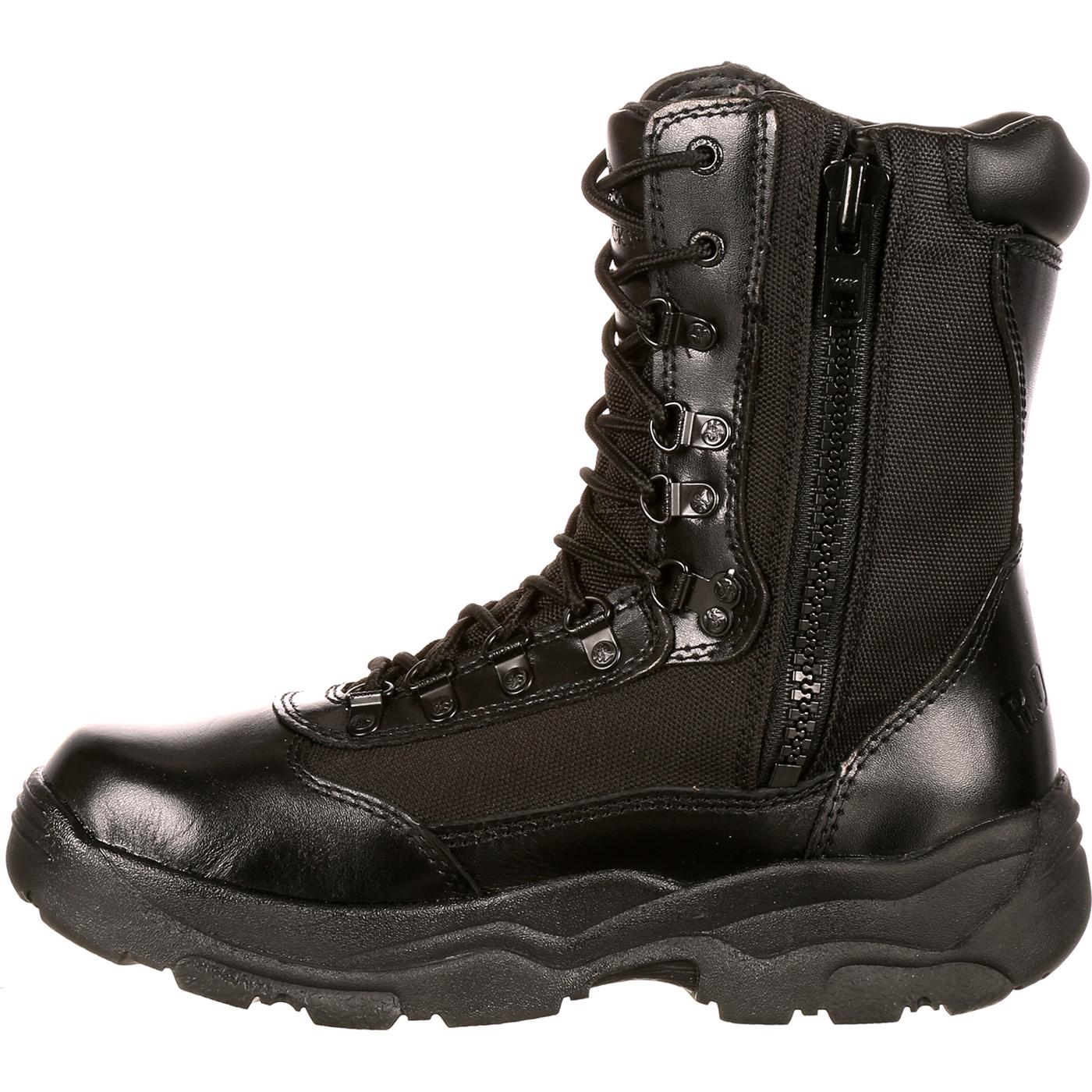 Rocky Fort Zipper Waterproof Public Service Boot