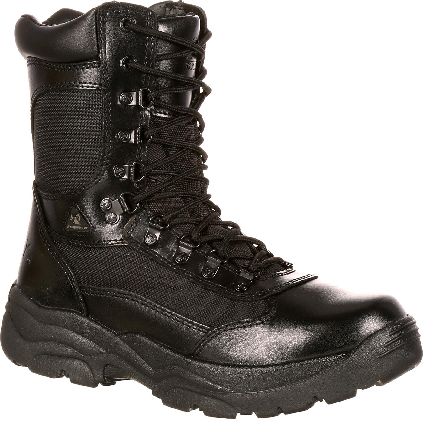 Rocky Fort Zipper Waterproof Public Service Boot