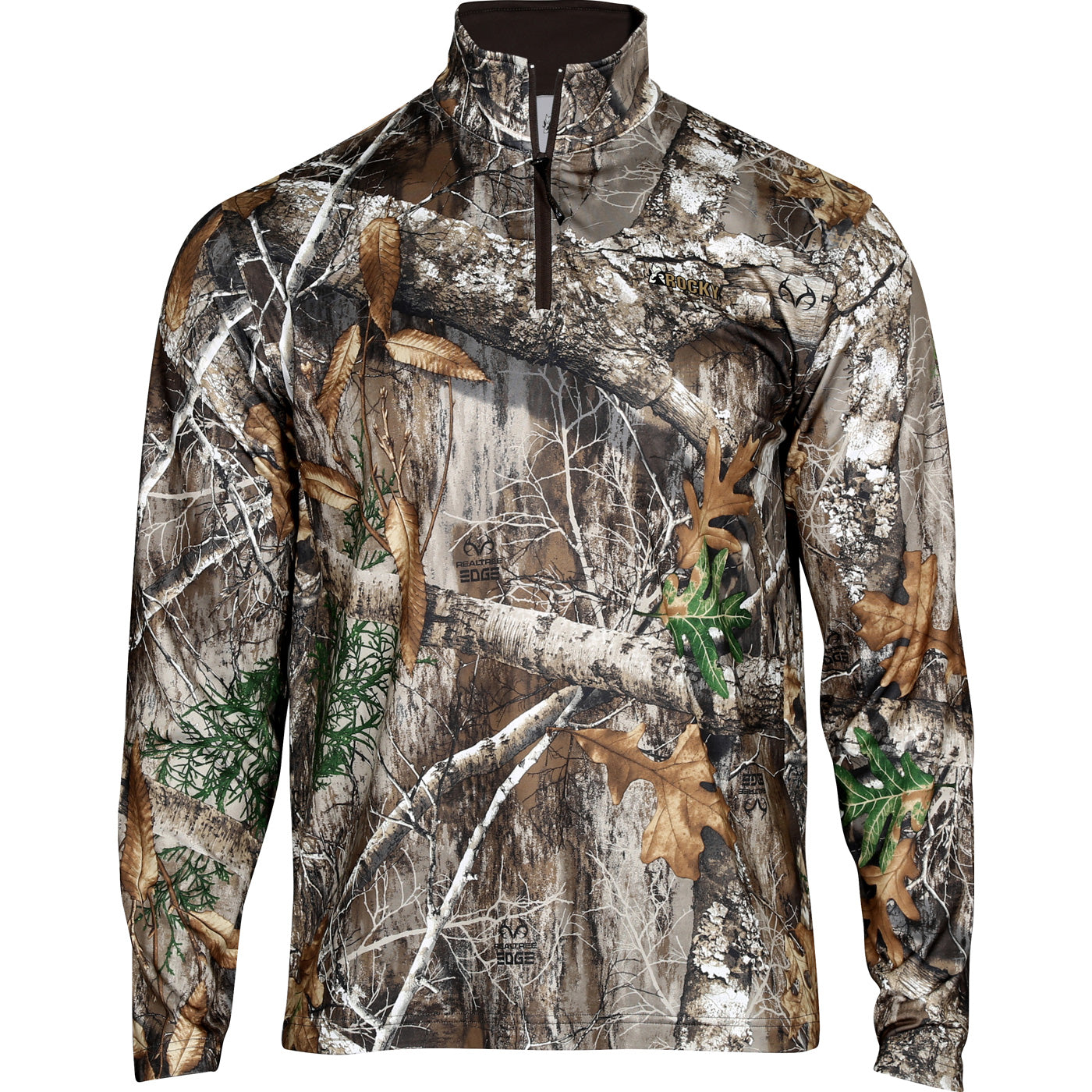 Rocky Camo Fleece Zip Shirt