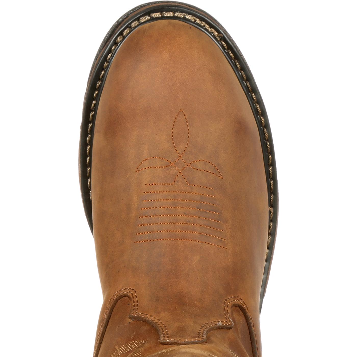 Rocky Original Ride Branson Roper Waterproof Western Boots