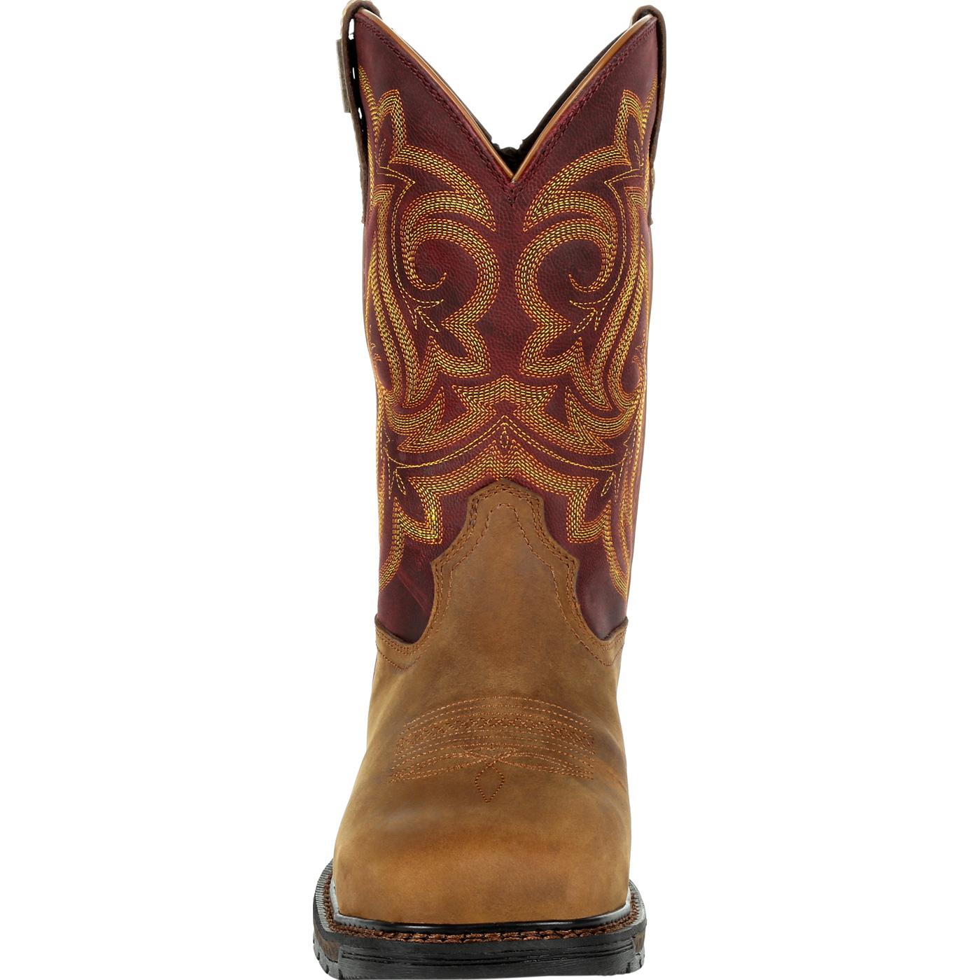 Georgia Boot Carbo-Tec LT Women's Steel Toe Waterproof Pull-On Work Boot