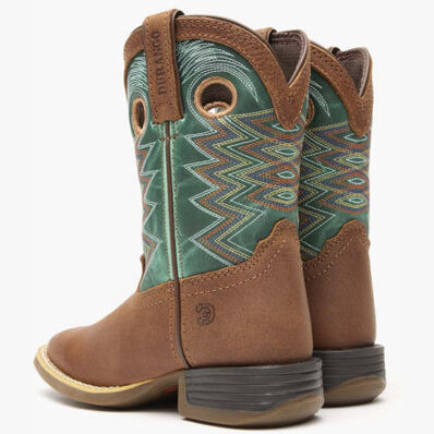 Durango Lil' Rebel Pro Little Kid's Teal Western Boot