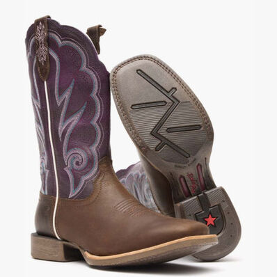 Durango® Lady Rebel Pro™ Women's Ventilated Plum Western Boot