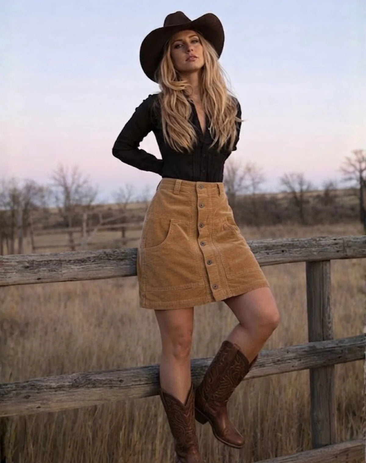 OSC | Corduroy Skirt