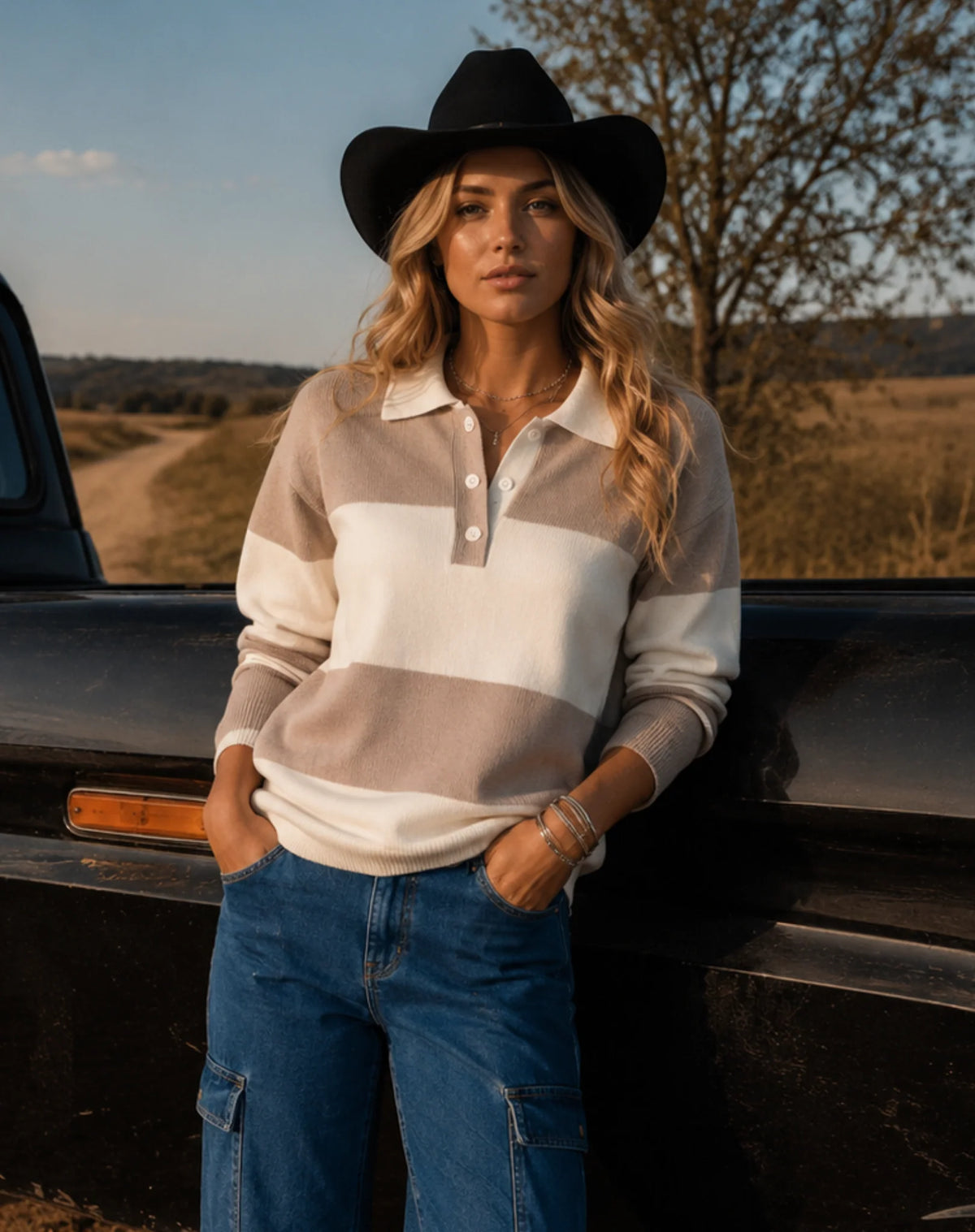 OSC | Willow Stripe Polo