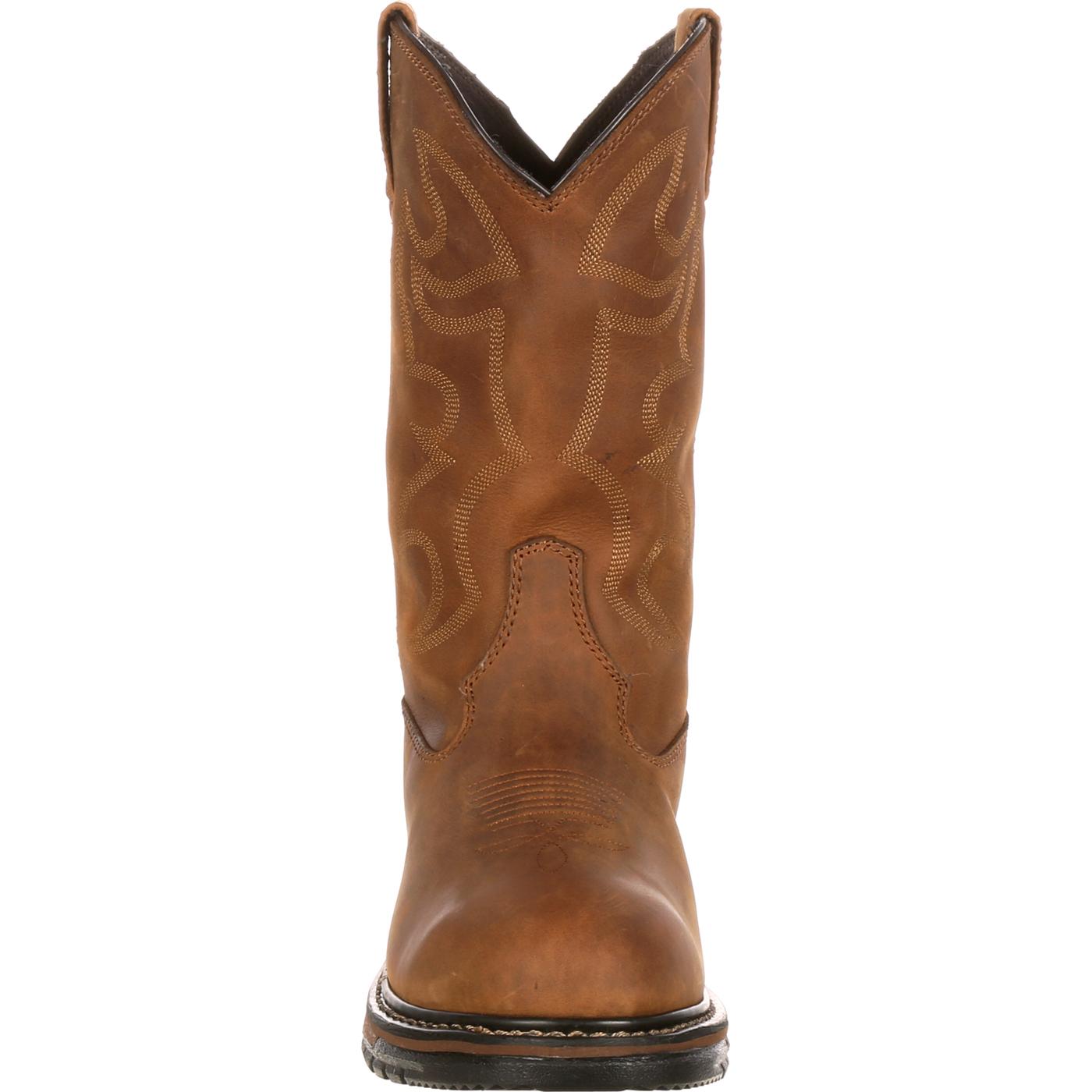 Rocky Original Ride Branson Roper Waterproof Western Boots