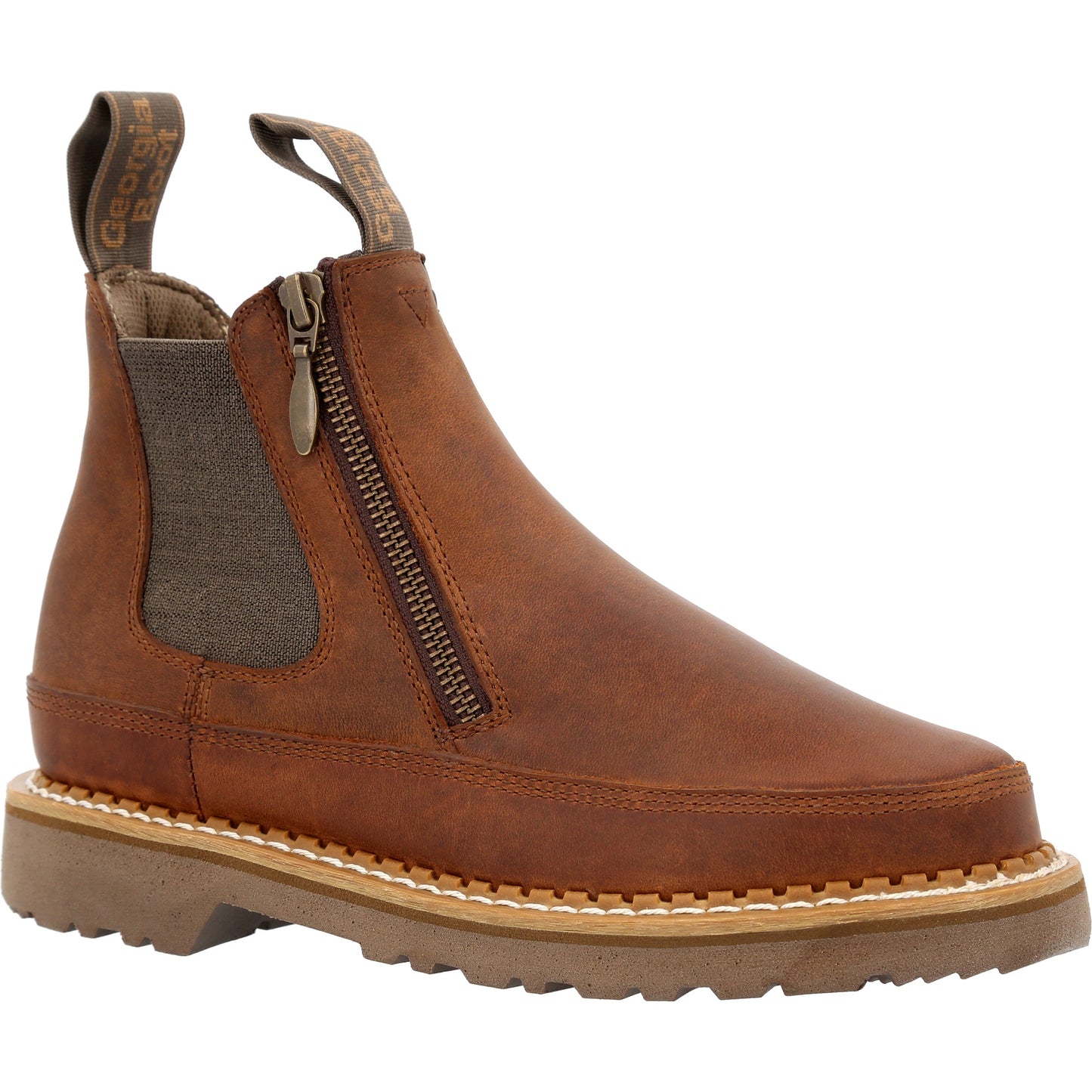 Georgia Boot Women's Side Zip Chelsea Romeo