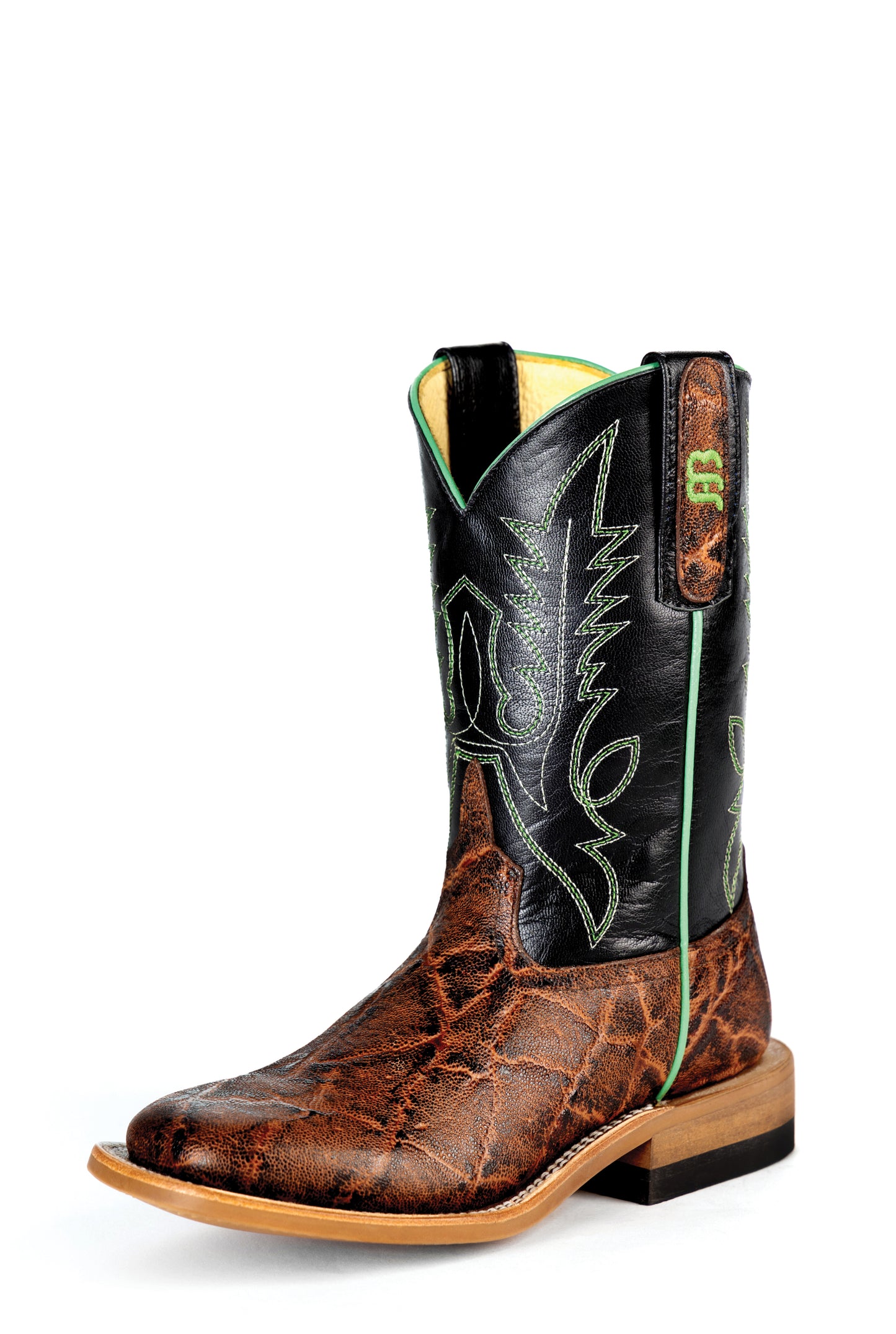 ABY Vintage Bark Elephant Western Boot