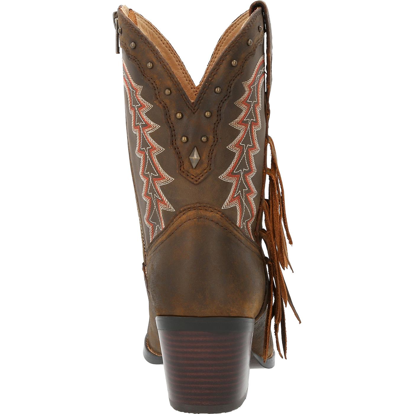 Crush by Durango Women's Roasted Pecan Bootie Western Boot