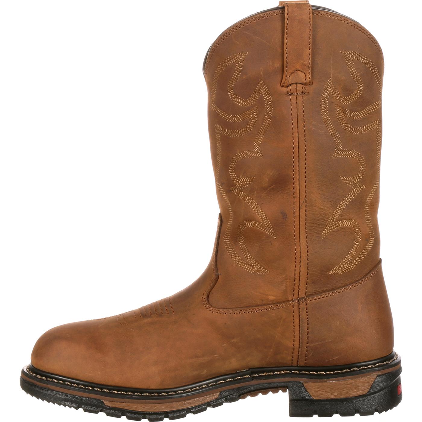Rocky Original Ride Branson Roper Waterproof Western Boots