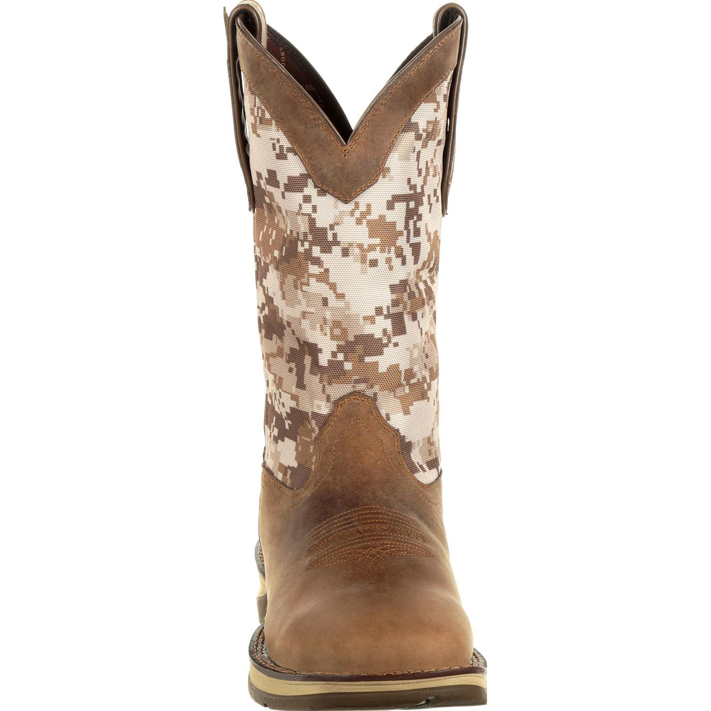Rebel by Durango Desert Camo Pull-on Western Boot