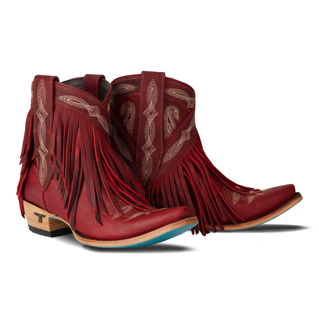 Senita Falls Bootie - Smoldering Ruby