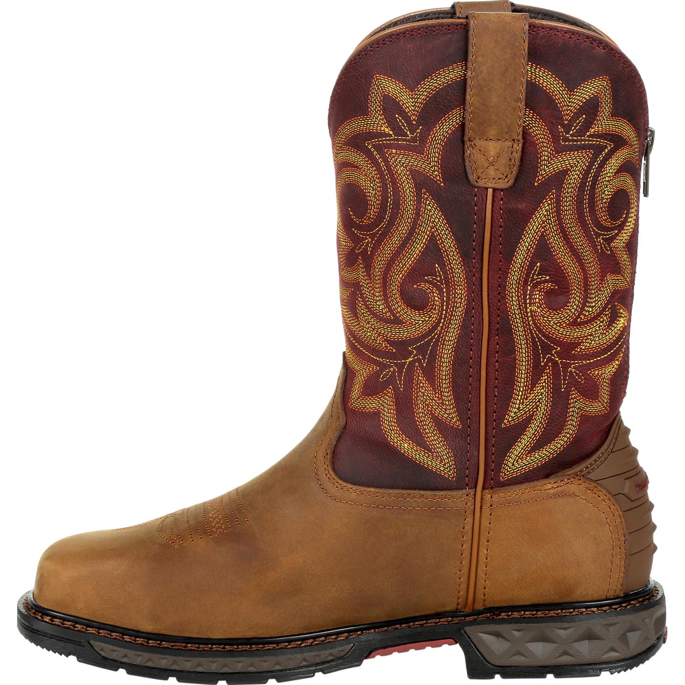 Georgia Boot Carbo-Tec LT Women's Steel Toe Waterproof Pull-On Work Boot