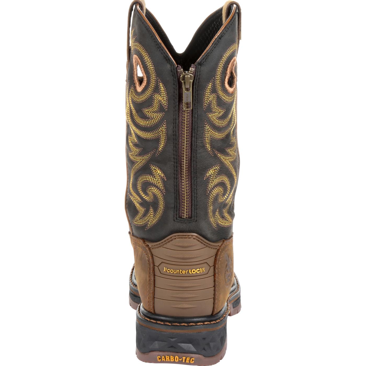 Georgia Boot Carbo-Tec LT Waterproof Pull-On Work Boot