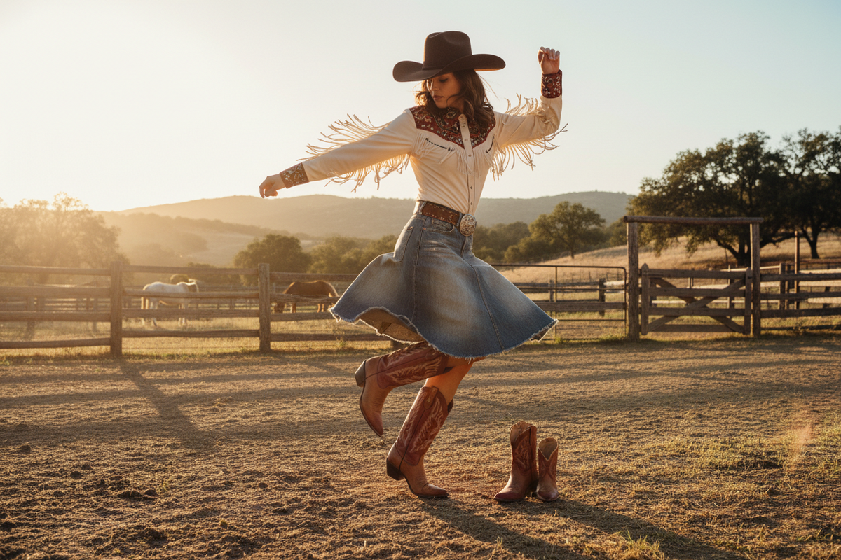 Macie Bean western boots